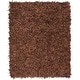 preview thumbnail 25 of 116, SAFAVIEH Handmade Leather Shag Alois Modern Rug 8' x 10' - Saddle - Rectangle
