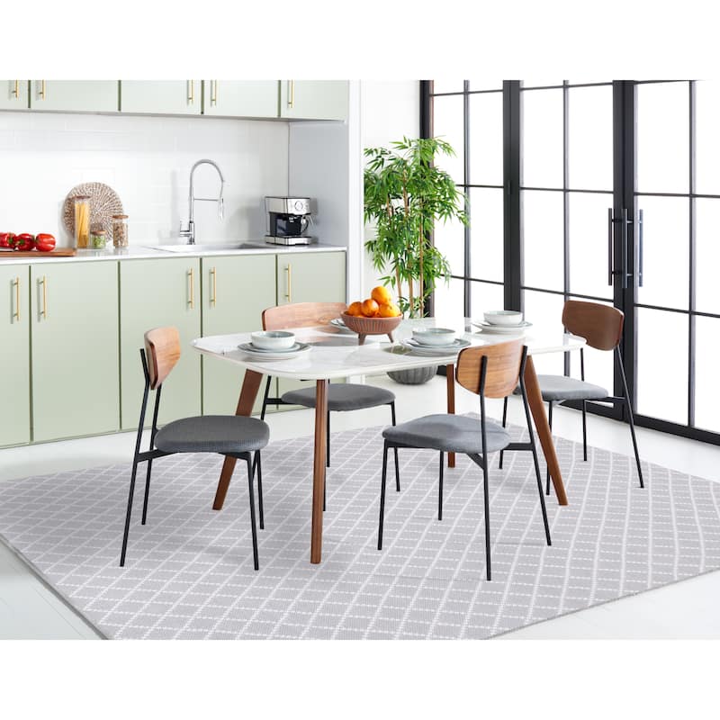 SAFAVIEH Handmade Flatweave Montauk Rhonwen Trellis Cotton Rug