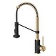 preview thumbnail 108 of 152, Kraus Bolden 2-Function 1-Handle Commercial Pulldown Kitchen Faucet