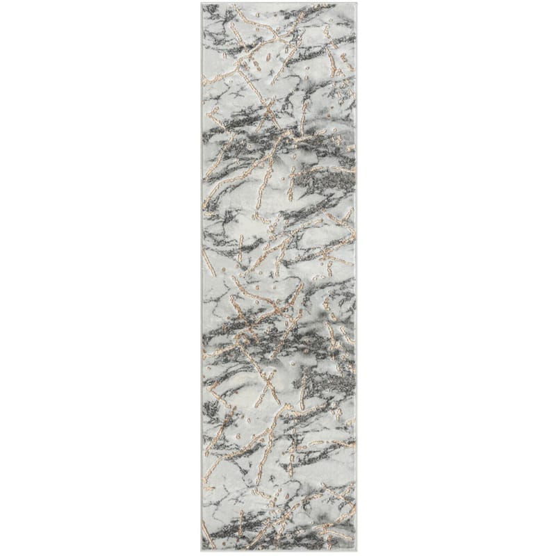 Luxe Weavers Marble Abstract Living Room Rug, Stain-Resistant Carpet