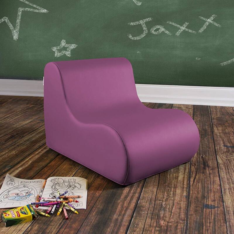 Jaxx Midtown Jr Classroom Soft Foam Chair - Premium Vinyl