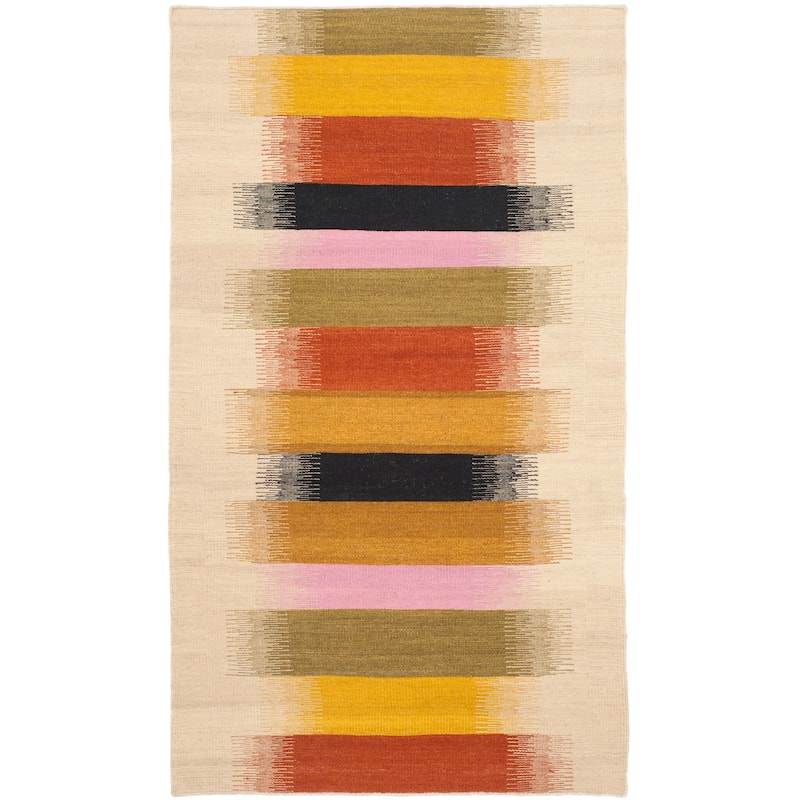 SAFAVIEH Handmade Flatweave Dhurries Ksenja Modern Wool Rug