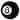 8 Ball Rug Black Round Carpet Billiard Pool