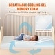 preview thumbnail 3 of 8, White Gel Foam Crib Mattress, Dual-Sided, Waterproof, Breathable - 24x38x3.1 inch