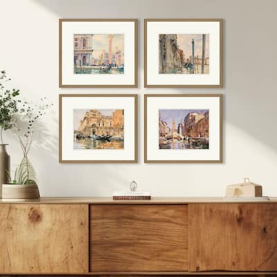 Paragon Venice Framed Art - Set of 4
