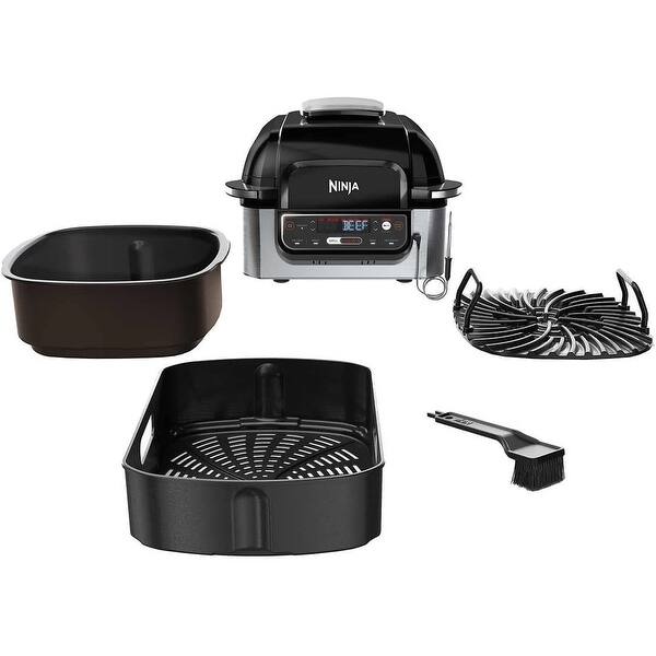 Ninja LG450CO Foodi Indoor Grill and Smart Cook System, Standard Black