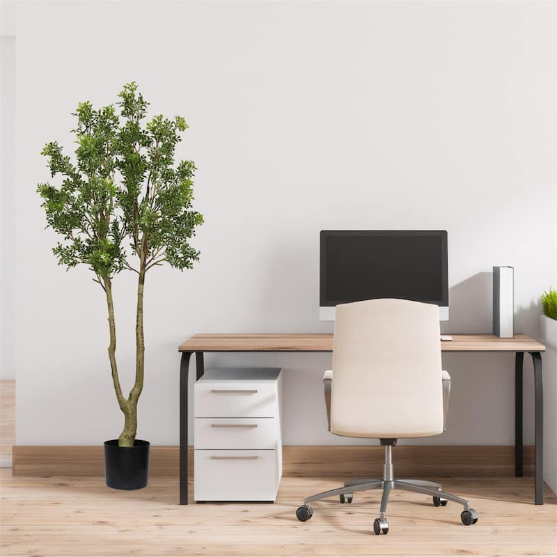 5.2FT Tall Lush Artificial Evergreen Tree