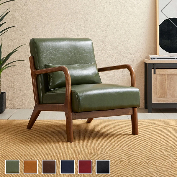 デスクチェア Mid Century Modern Accent Armchair Amazon.com: Furniliving Mid Century Modern Swivel Accent