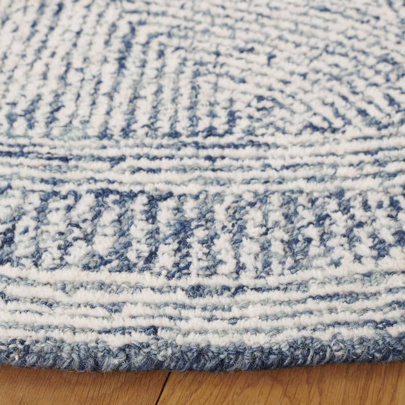 SAFAVIEH Handmade Abstract Leonide Modern Wool Rug