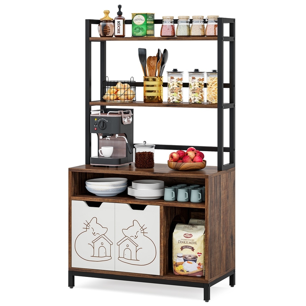 https://ak1.ostkcdn.com/images/products/is/images/direct/5867fee08083ed49928cceef9dfc3a3e1f58769f/Industrial-Kitchen-Bakers-Rack-with-Cabinet-and-Hutch%2C-Kitchen-Storage-Rack%2C-Cat-Litter-Box-Enclosure-with-Shelves.jpg