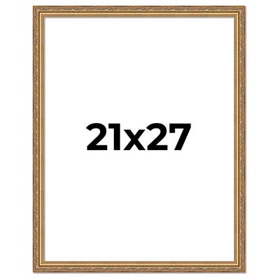21x27 Frame Red Solid Wood Picture Frame Width 1.75 Inches | Interior Frame Depth 1 13/16 Inches