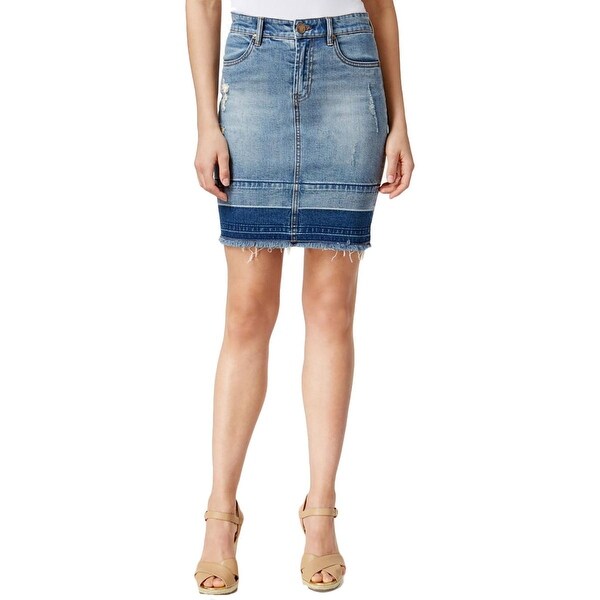 kut from the kloth jean skirt