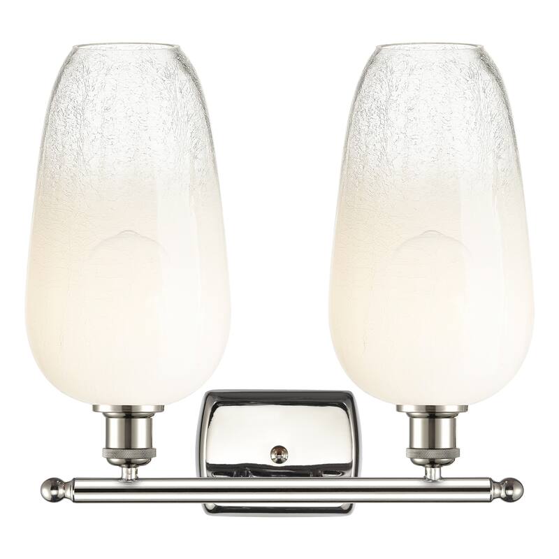 Innovations Lighting Endless Possibilities Ballston - Brookhaven Flute - 2 Light 17" Bath Vanity Light