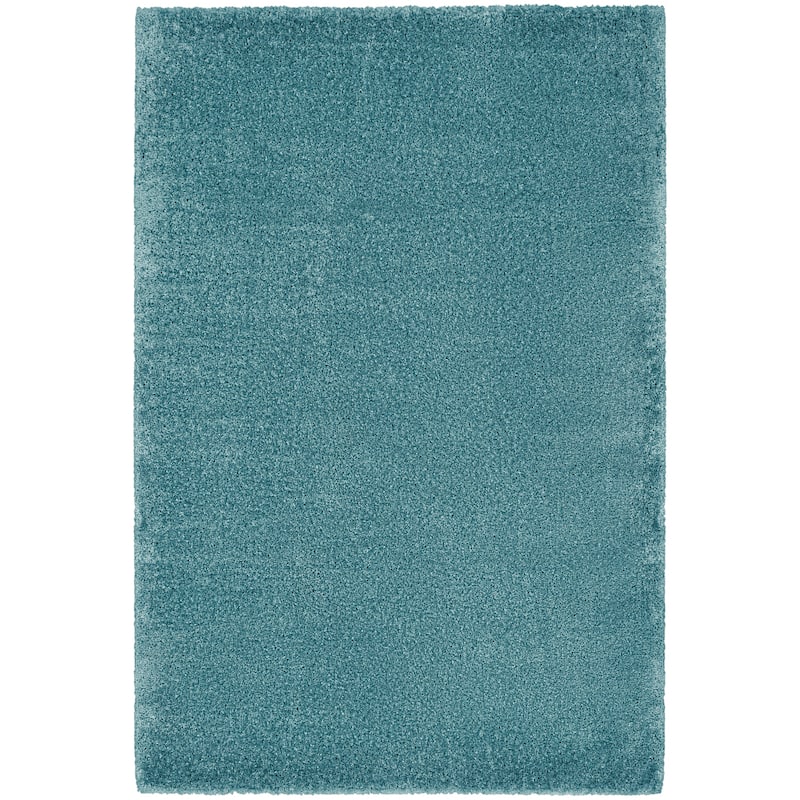 Nourison Luxurious Shag Ultra-plush Pile Glam Solid Area Rug