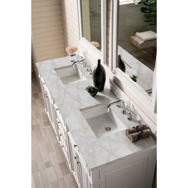 James Martin Vanities 157-V72-FVSL Bristol 72" Free Standing Double