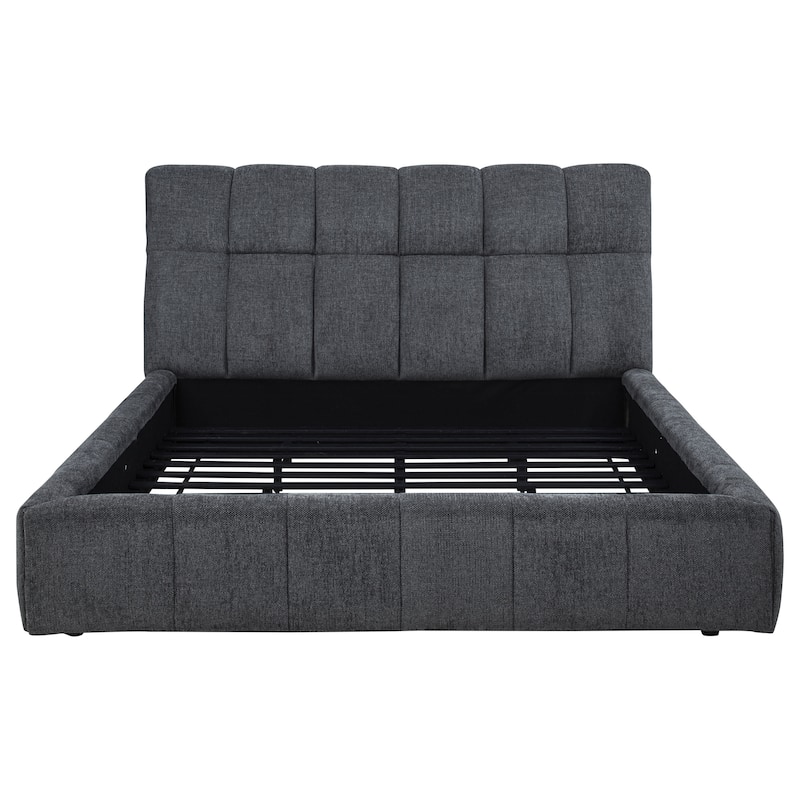 Nollet 48-inch Upholstered Platform Bed
