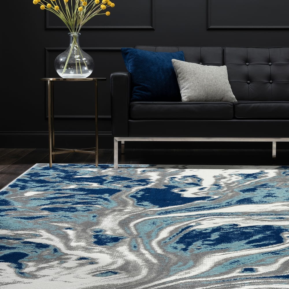 Eternal Industrial Abstract Indoor Area Rug