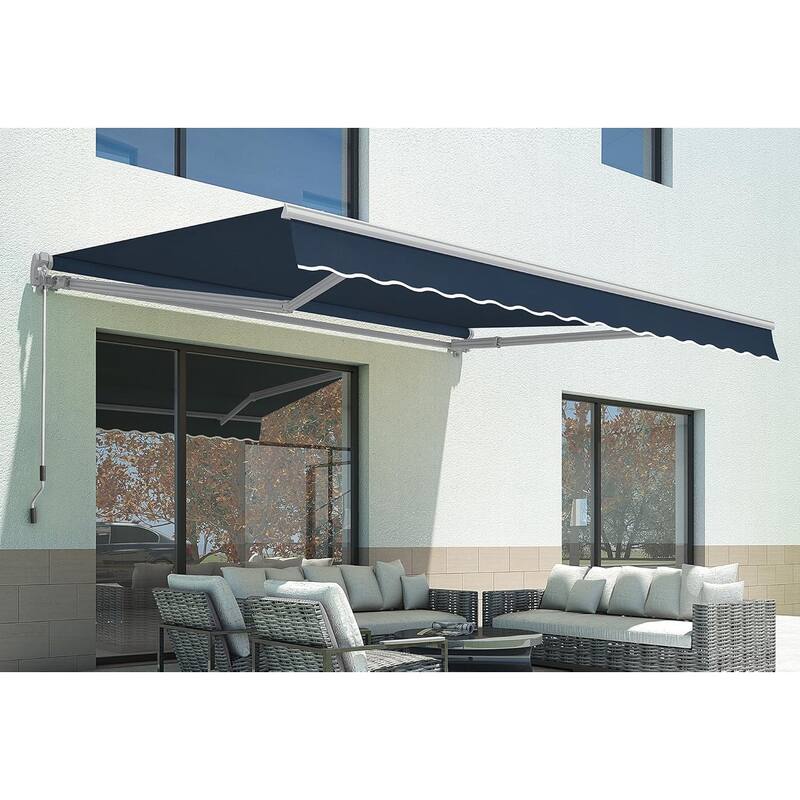 MCombo Patio Awning 8x7 Feet Sunshade Canopy for Manual Retractable Awnings