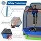preview thumbnail 37 of 48, Costway 7FT Kids Trampoline Outdoor Indoor Recreational Bounce Jumper