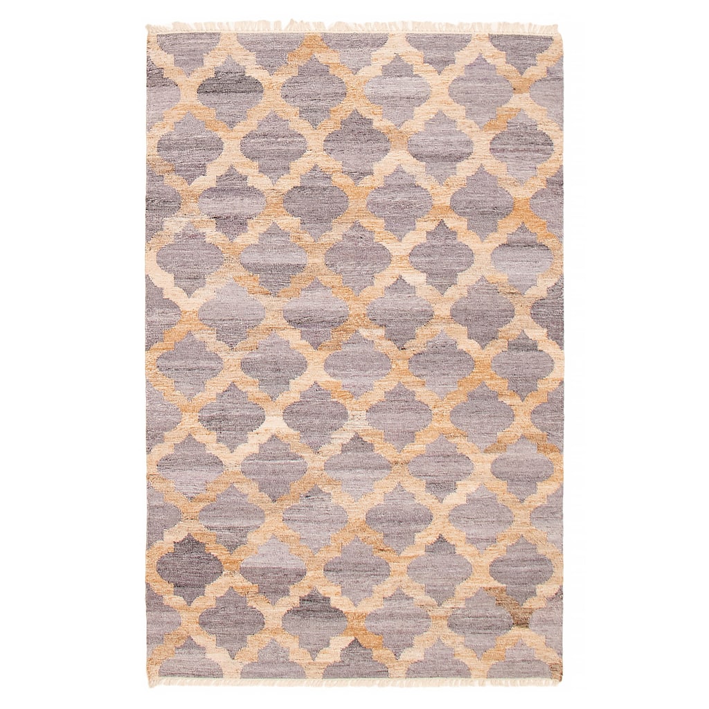 Ankara FW Grey Kilim 5'2" x 8'1" - 5'2 x 8'1
