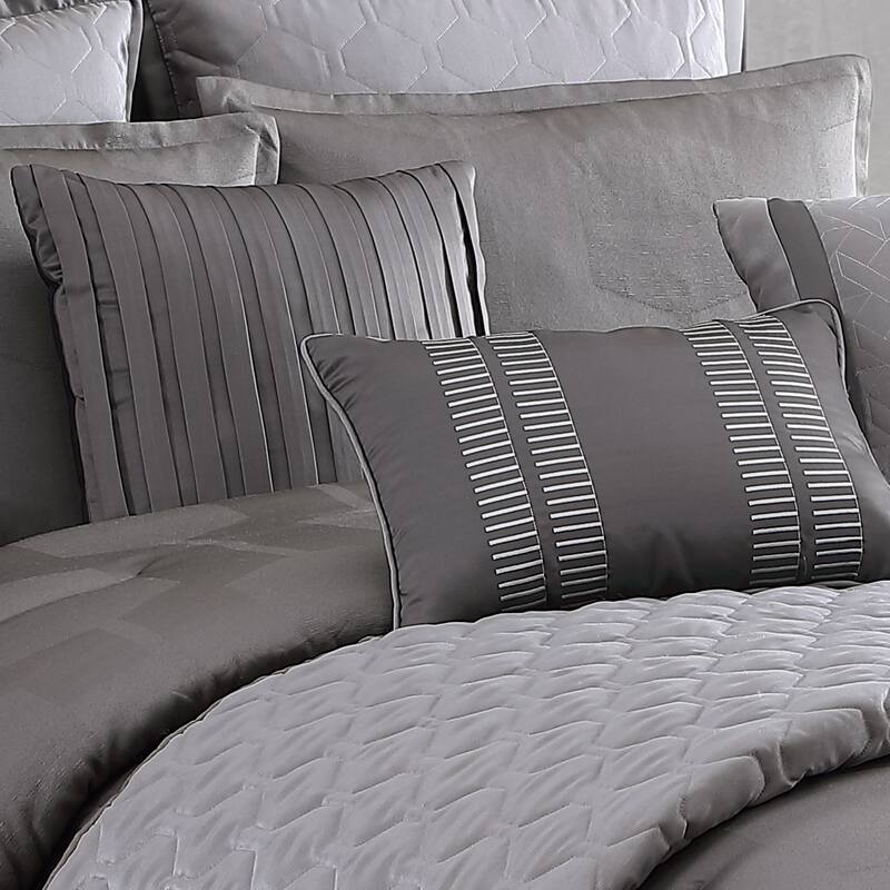 Riverbrook Home Gilmore Grey 10-piece Comforter Set