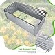 preview thumbnail 10 of 8, Gymax Raised Garden Bed Large Metal Planter Box Kit for Vegetable Herb