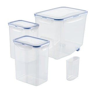 LocknLock Pantry Container Set, 7-Piece, Clear - Bed Bath & Beyond ...