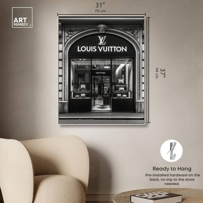 House of Vuitton I Canvas by Art Remedy