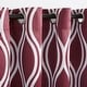 preview thumbnail 10 of 13, ATI Home Alfie Room Darkening Blackout Grommet Top Curtain Panel Pair