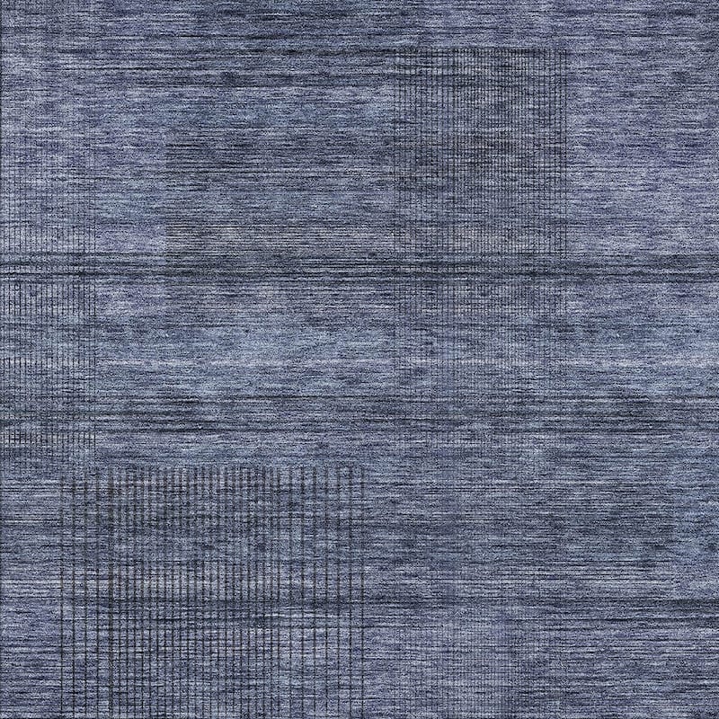 HomeRoots Striped Transitional Rectangle Outdoor Rug