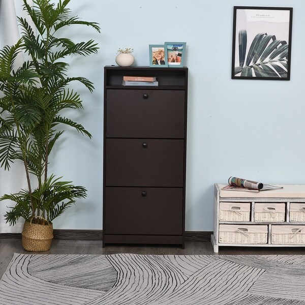 Shoe storage sales cabinet large