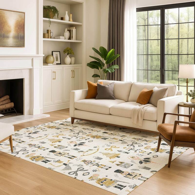 Premium Washable Super Soft Winter Story Mayfield Rug
