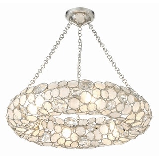 Crystorama Lighting Group 525 Palla 6 Light 24" Wide Crystal Ring