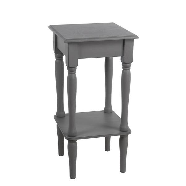 slide 1 of 1, Vendee Gray Accent Table