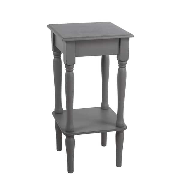 slide 1 of 1, Vendee Gray Accent Table