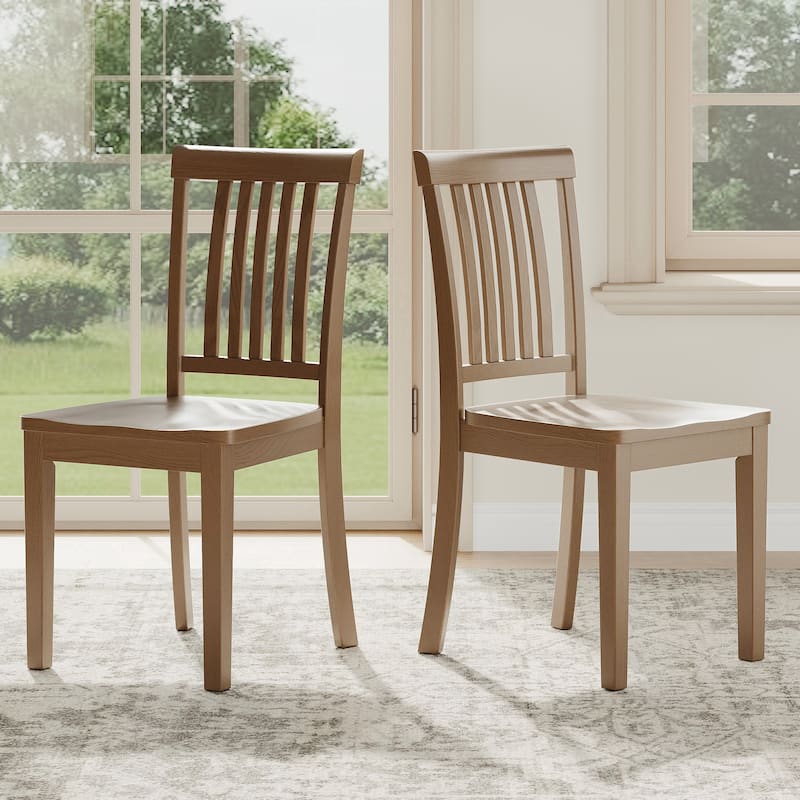 RENEWLINE Set of 2 Spindle High-Back Dining Chairs， Elegant and Comfortable Seating for Dining Rooms