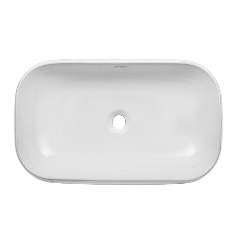 Swiss Madison Chateau 28" Rectangular Ceramic Vessel Bathroom Sink
