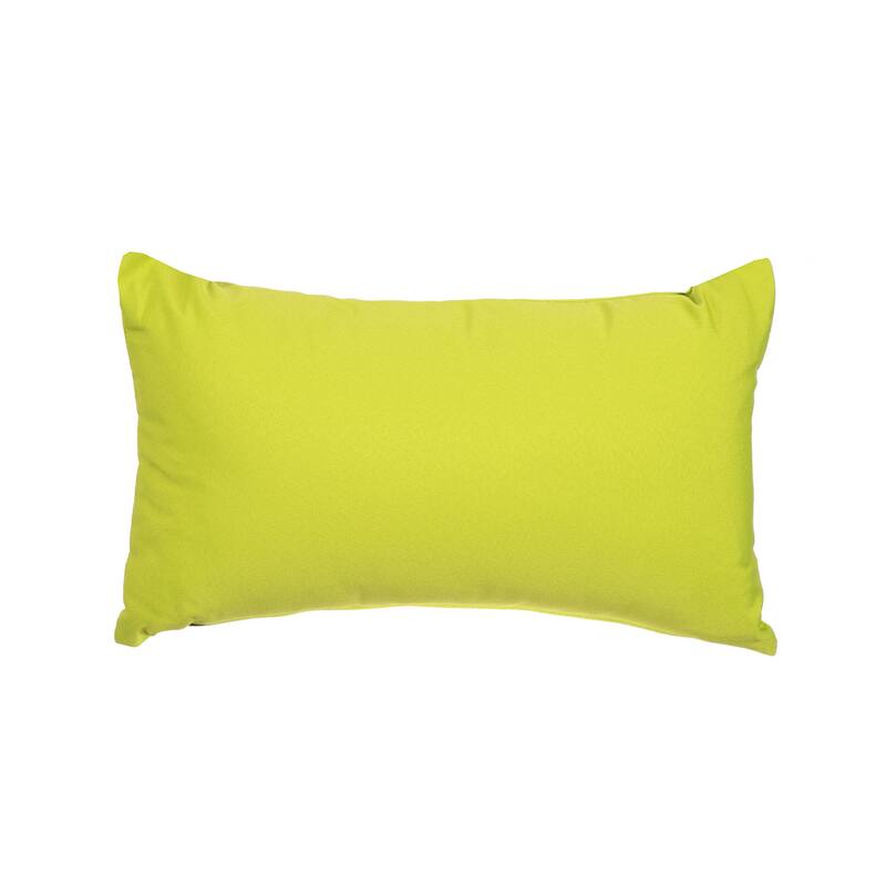 Soleil Rectangle Indoor/ Outdoor Accent Pillow Cushion beige - green