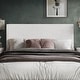 preview thumbnail 14 of 35, CraftPorch Corduroy Modern Upholstered Pleated Velvet Headboard