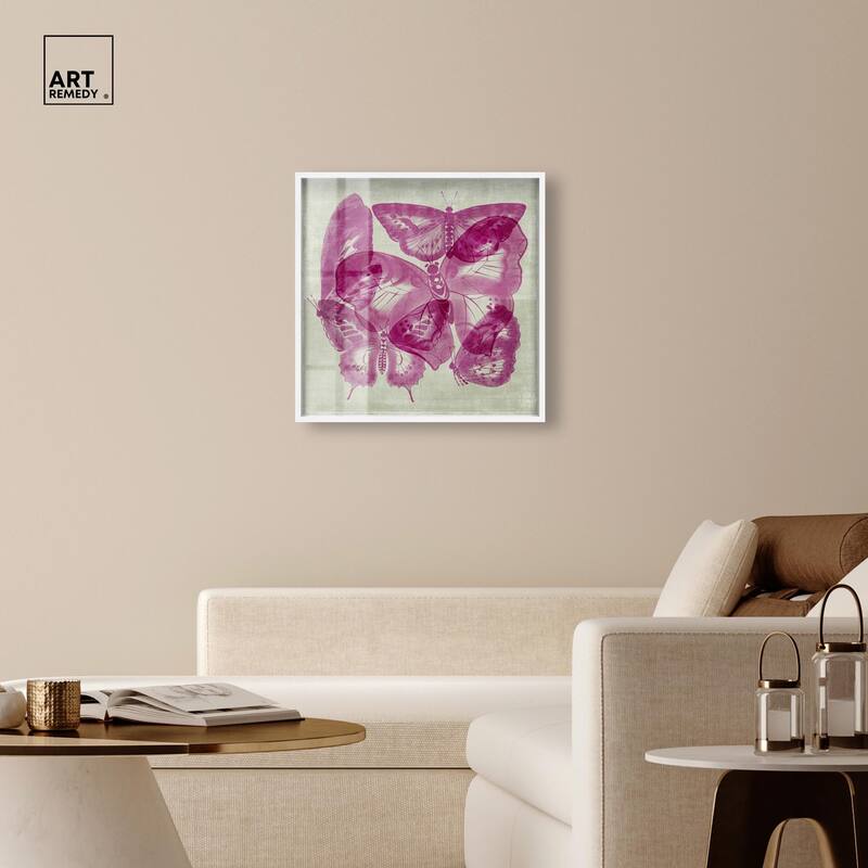 Fluttering Wings Shadowbox by Art Remedy