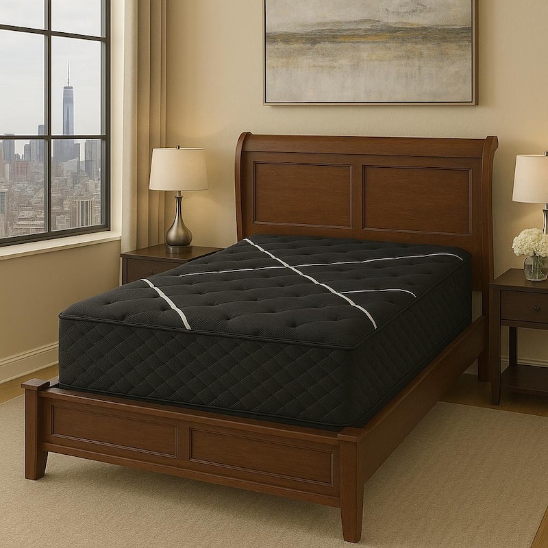 Restonic ComfortCare Hybrid Heartland Mattress - White - Full - Plush