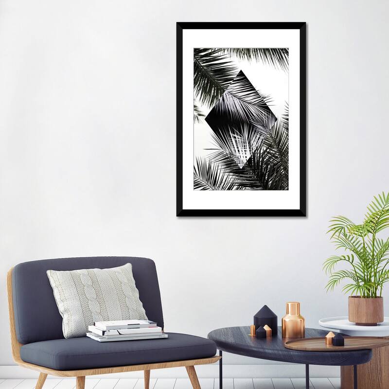 iCanvas "Palm Leaves II" by Mareike Bohmer