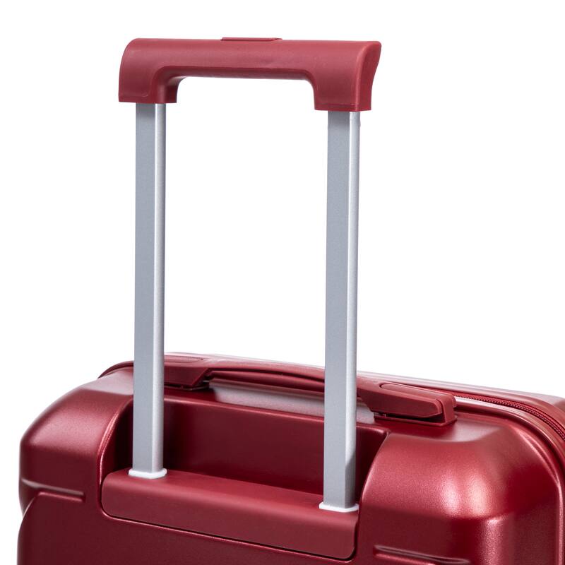 20 Inch ABS Hard Shell Travel Checked Luggage, Scratch Resistant Surface Four Multi-Directional Wheels, With Combination Lock