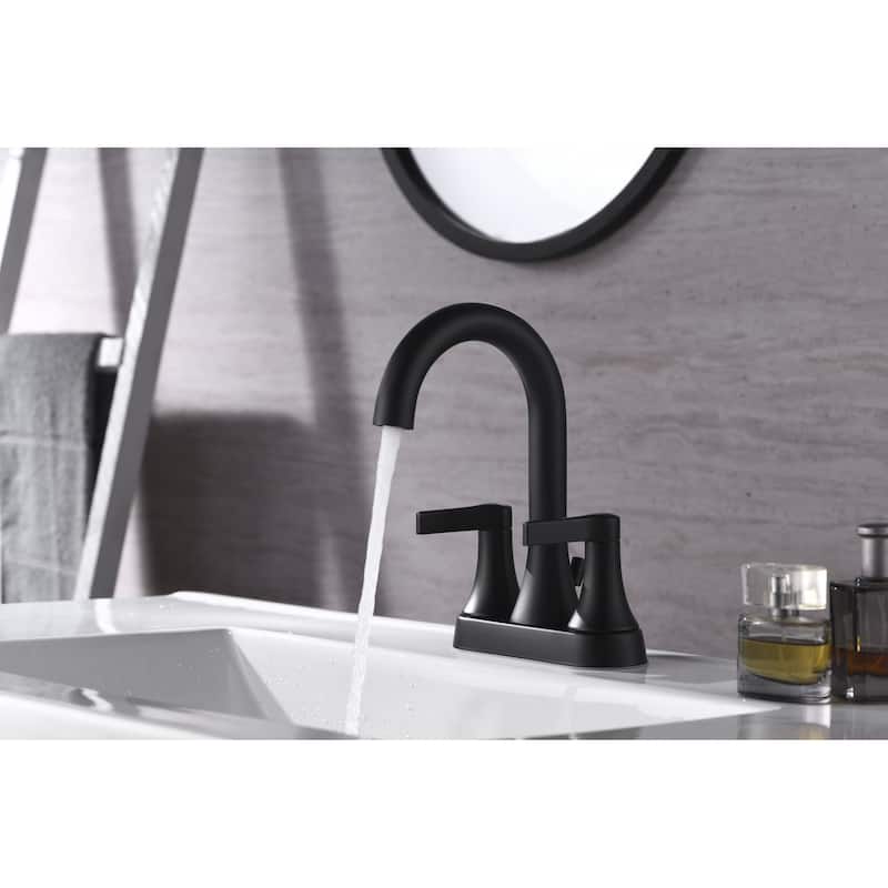 Ultra Faucets Nita Collection Two-Handle 4" Centerset Lavatory Faucett
