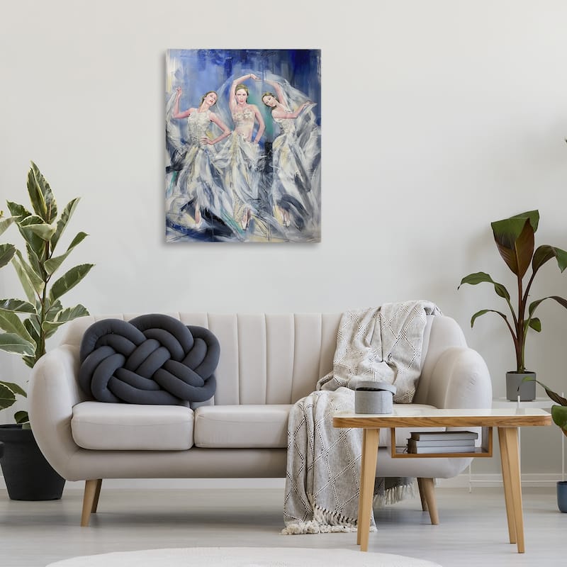 Stupell Fashionable Dancer Trio Canvas Wall Art Design By Lucille Lee