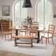 Option Oak Chairs and Bench
