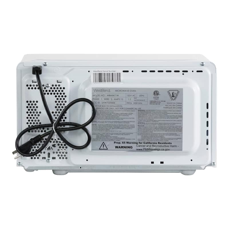 West Bend 0.7 cu. ft. Microwave Oven