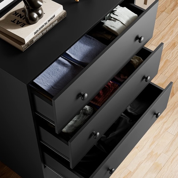 black 4-drawer dresser ikea 4 Drawer Dresser, for Bedroom, Storage Dressers with Wide Chest of Drawers for Kids Bedroom, Modern Dresser - Bed Bath & Beyond brand=Port Authority Prom Dresses Black Halter Size:12 (0 to 3 M) multimedia devices