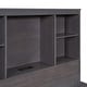 preview thumbnail 10 of 9, Twin Size Wood Platform Bed with Twin Size Trundle & Charging Station