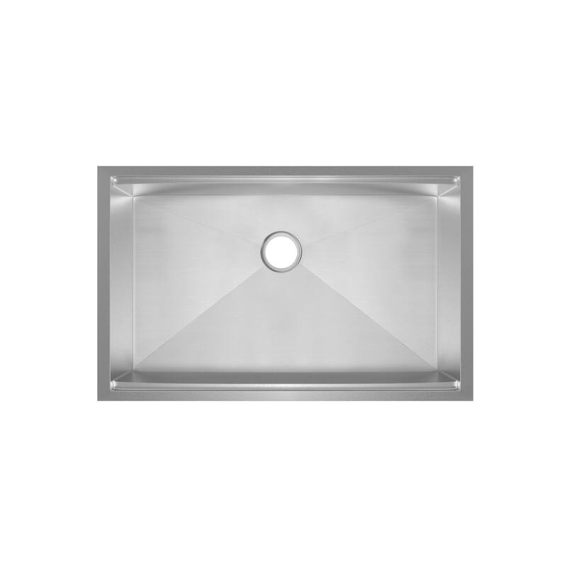 Rivage 32 x 19 Single Basin Undermount Kitchen Workstation Sink - 32 x 19